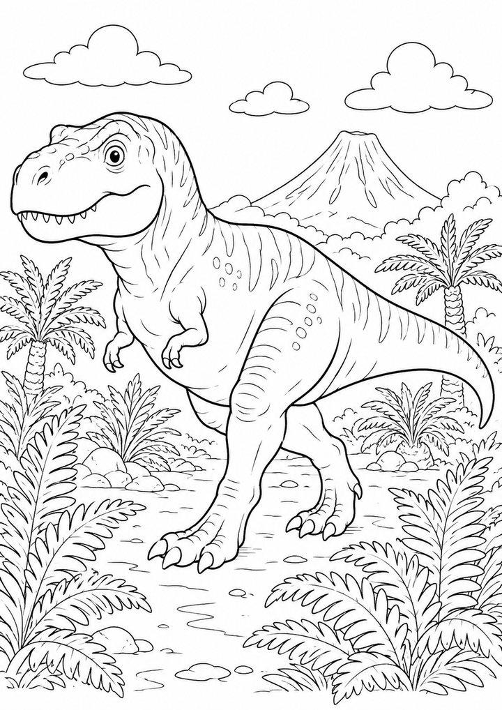 Dinozorlar Dünyası paketi 1. sayfa ön izlemesi